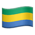 🇬🇦 flag: Gabon display on Apple